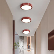 Round minimalist design LED ceiling light | NEZILI