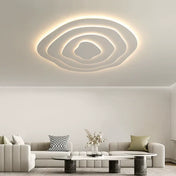 LED white modern Scandinavian ceiling light | ZANERO