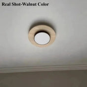 Art deco stone and metal LED ceiling light | HISO