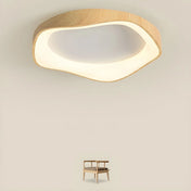 LED wood scandinavian design ceiling light | SUFOFAN