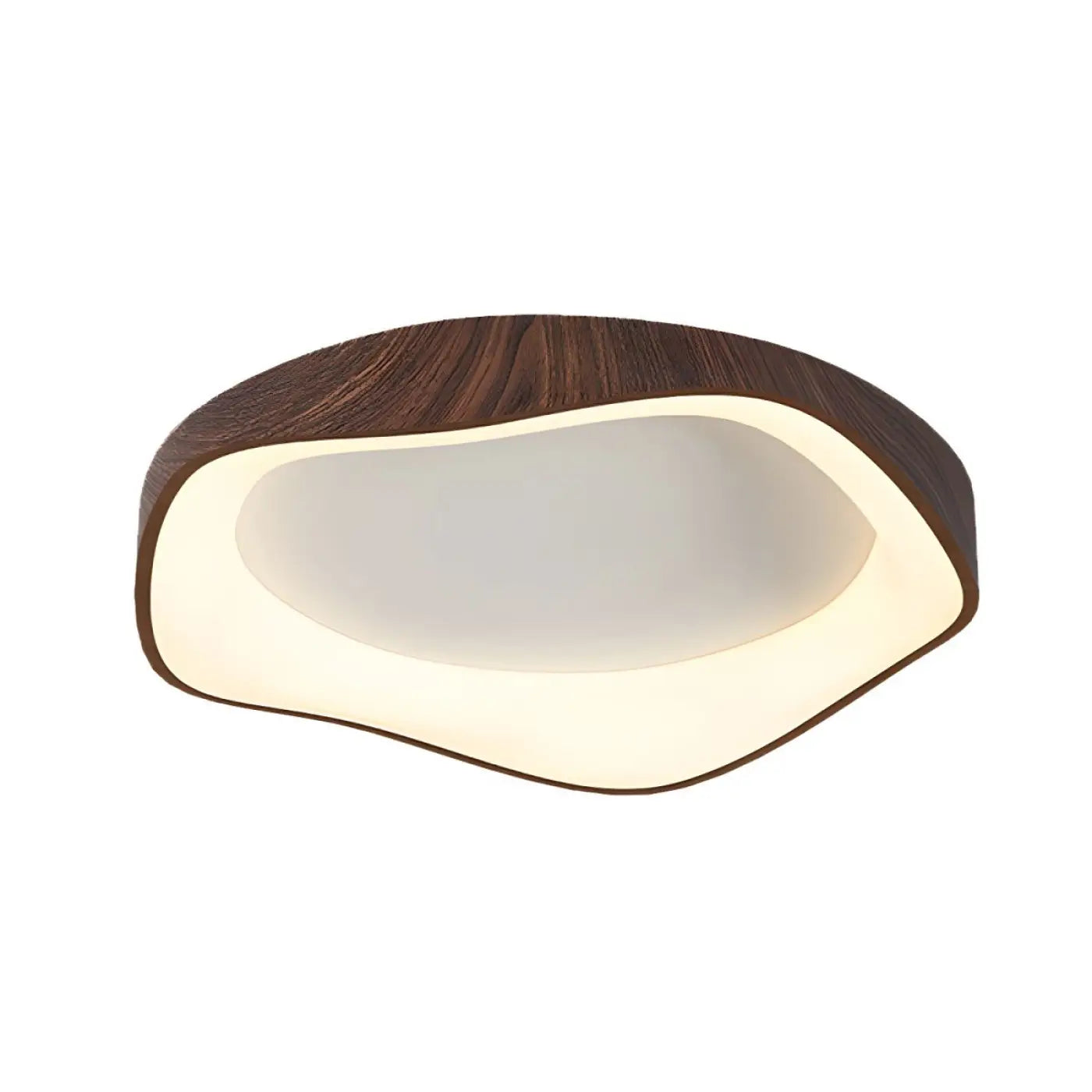LED wood scandinavian design ceiling light | SUFOFAN