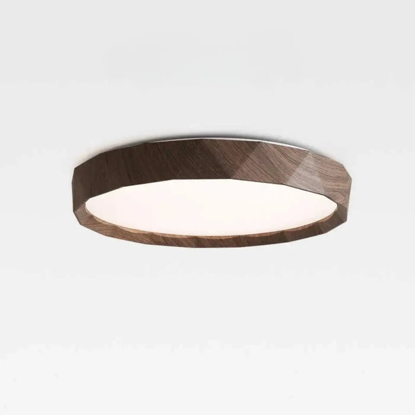Wood-effect scandinavian LED ceiling light | ZOPELU