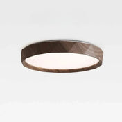 Wood-effect scandinavian LED ceiling light | ZOPELU