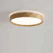 Wood-effect scandinavian LED ceiling light | ZOPELU