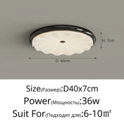 LED acrylic modern design ceiling light | GETALU