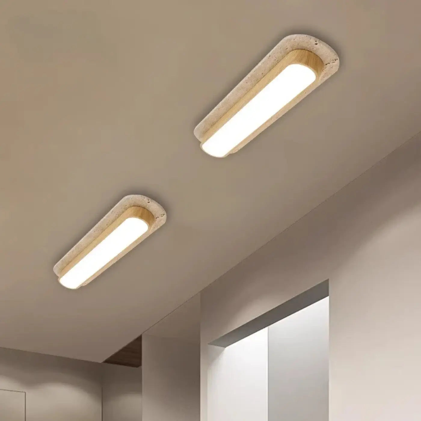 Wood Scandinavian modern design ceiling light | RUTE