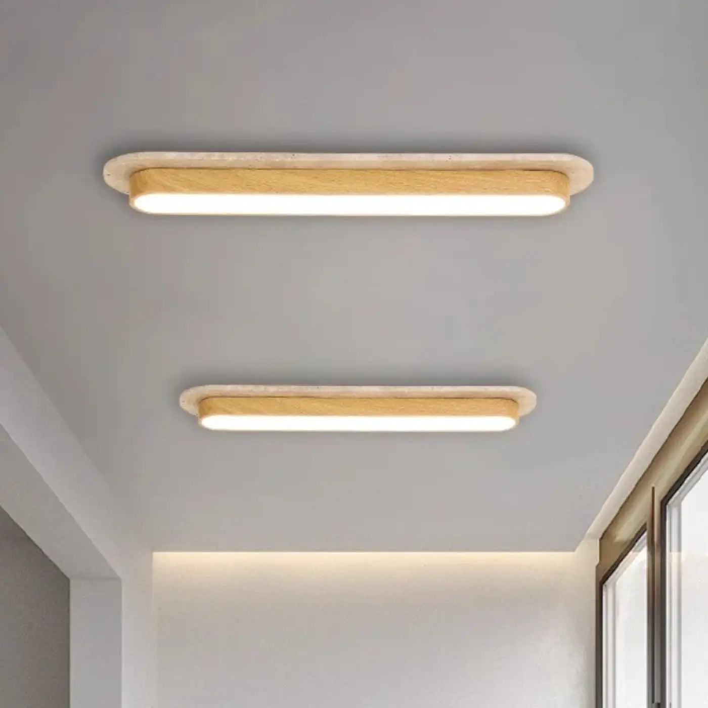 Wood Scandinavian modern design ceiling light | RUTE