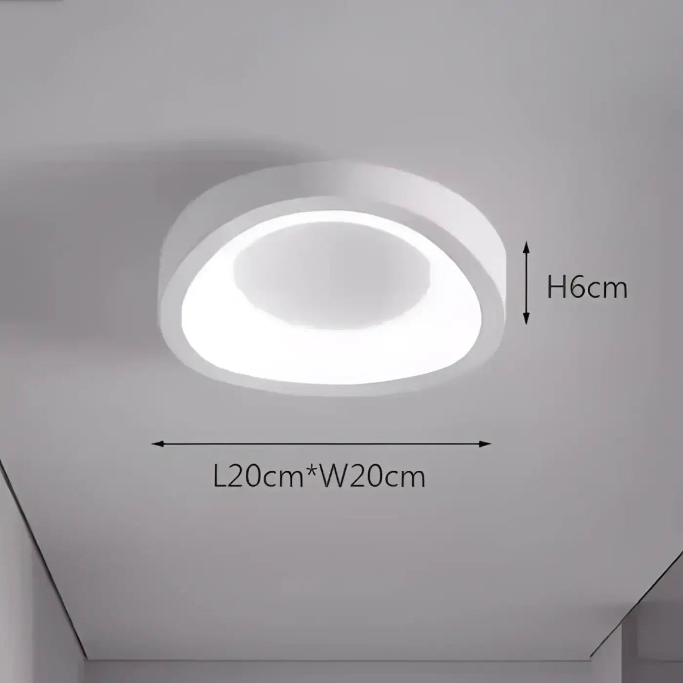 Scandinavian modern wood LED ceiling light | BIMEZE