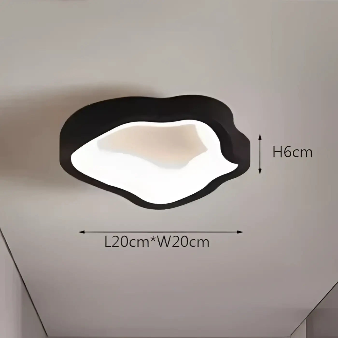 Scandinavian modern wood LED ceiling light | BIMEZE