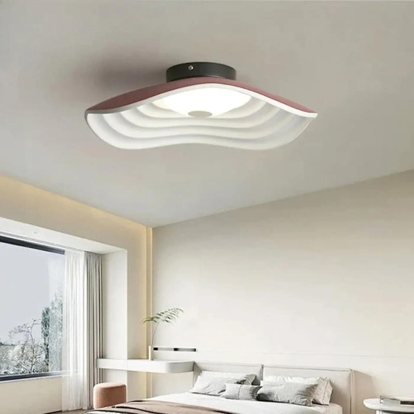 LED white modern minimalist ceiling light | VONI