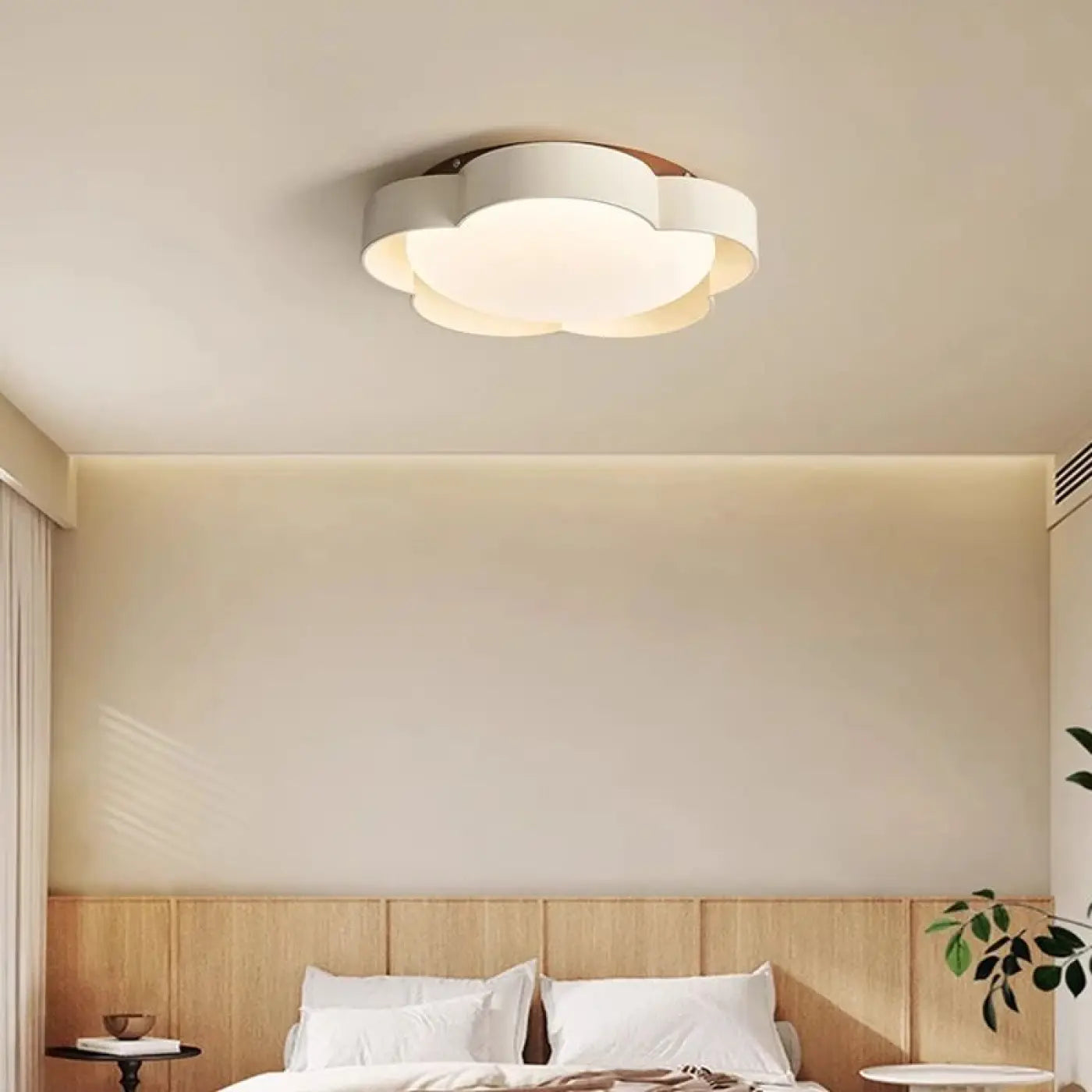 LED white modern design ceiling light | BIGEN