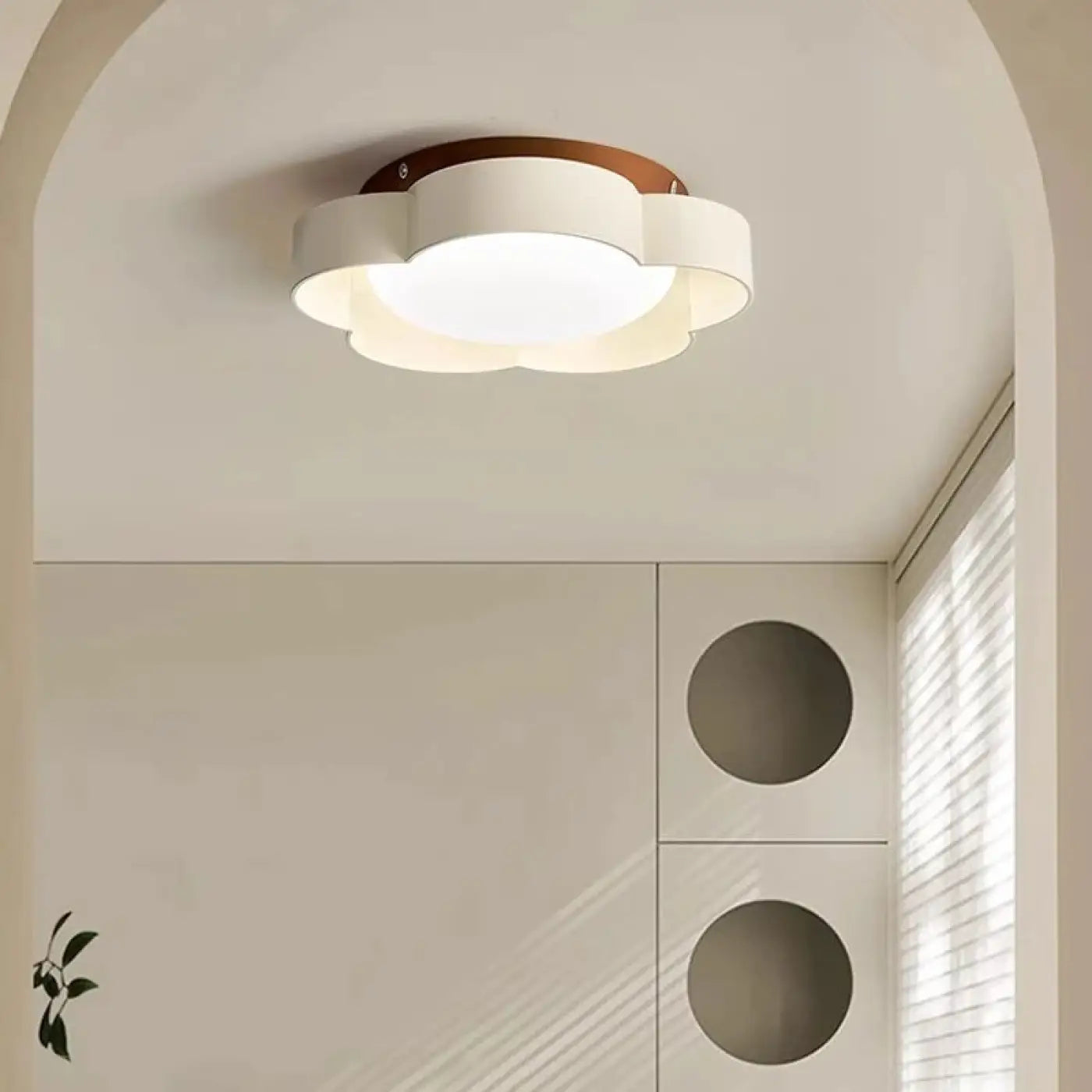 LED white modern design ceiling light | BIGEN