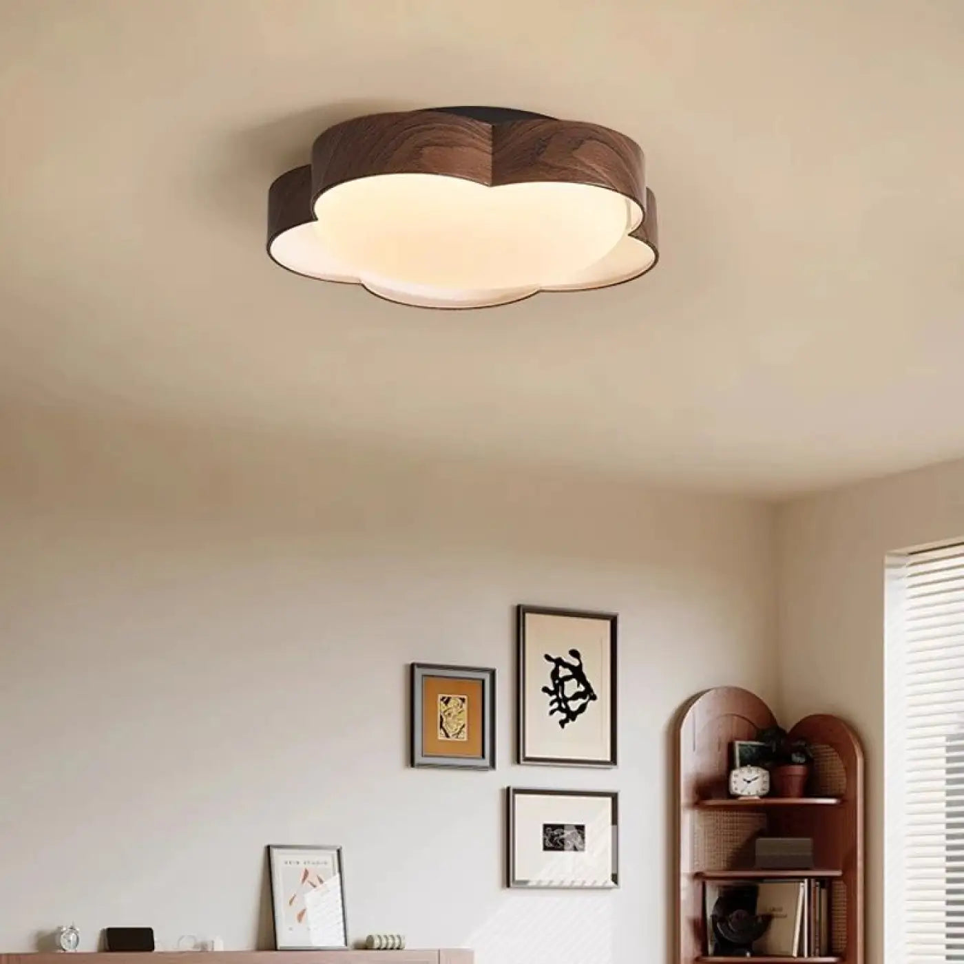 LED white modern design ceiling light | BIGEN