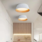 Modern black and white metal LED ceiling light | NASAPO