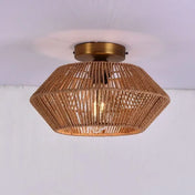 Industrial modern black metal LED ceiling light | DEPIZU