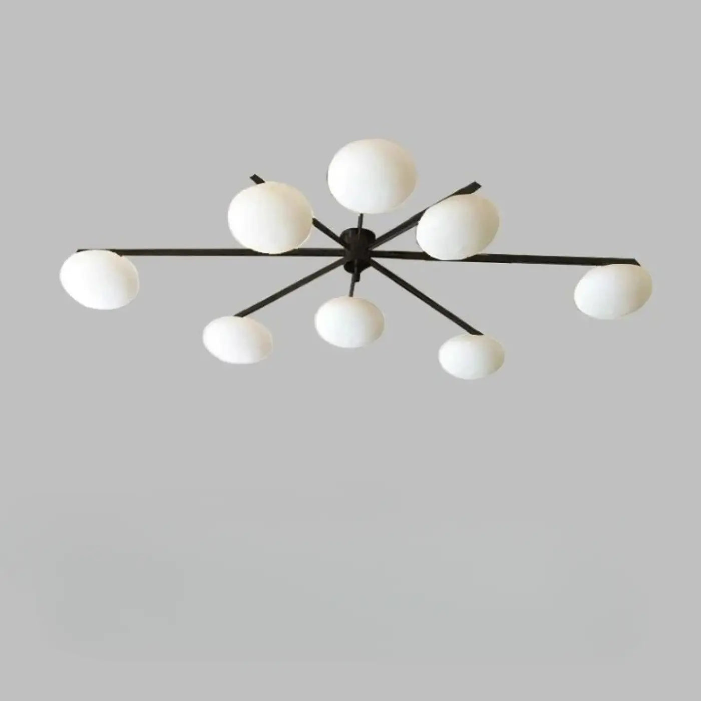Glass gold and black vintage design ceiling light | TAHELO