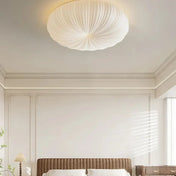 Modern white glass LED ceiling light IP44 | KILUPO