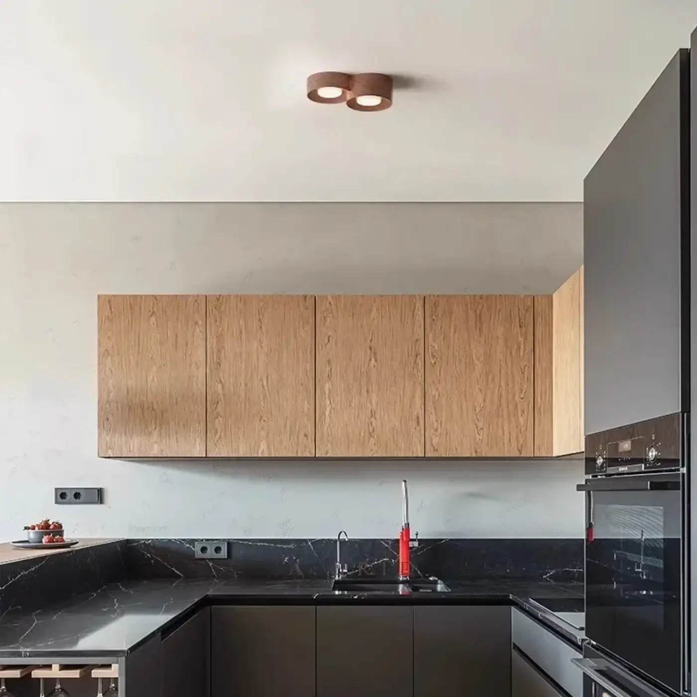 Design aluminium and resin LED ceiling light | DOHUHA