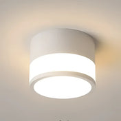 Nordic metal black white minimalist ceiling light | SAZENU