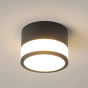 Nordic metal black white minimalist ceiling light | SAZENU