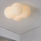White kids cloud LED ceiling light modern | FOVEMU