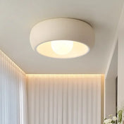 Modern round white LED ceiling light design | REVEHA