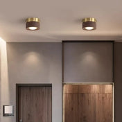 LED wood and acrylic Scandinavian ceiling light | FIHU