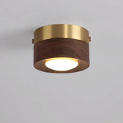 LED wood and acrylic Scandinavian ceiling light | FIHU
