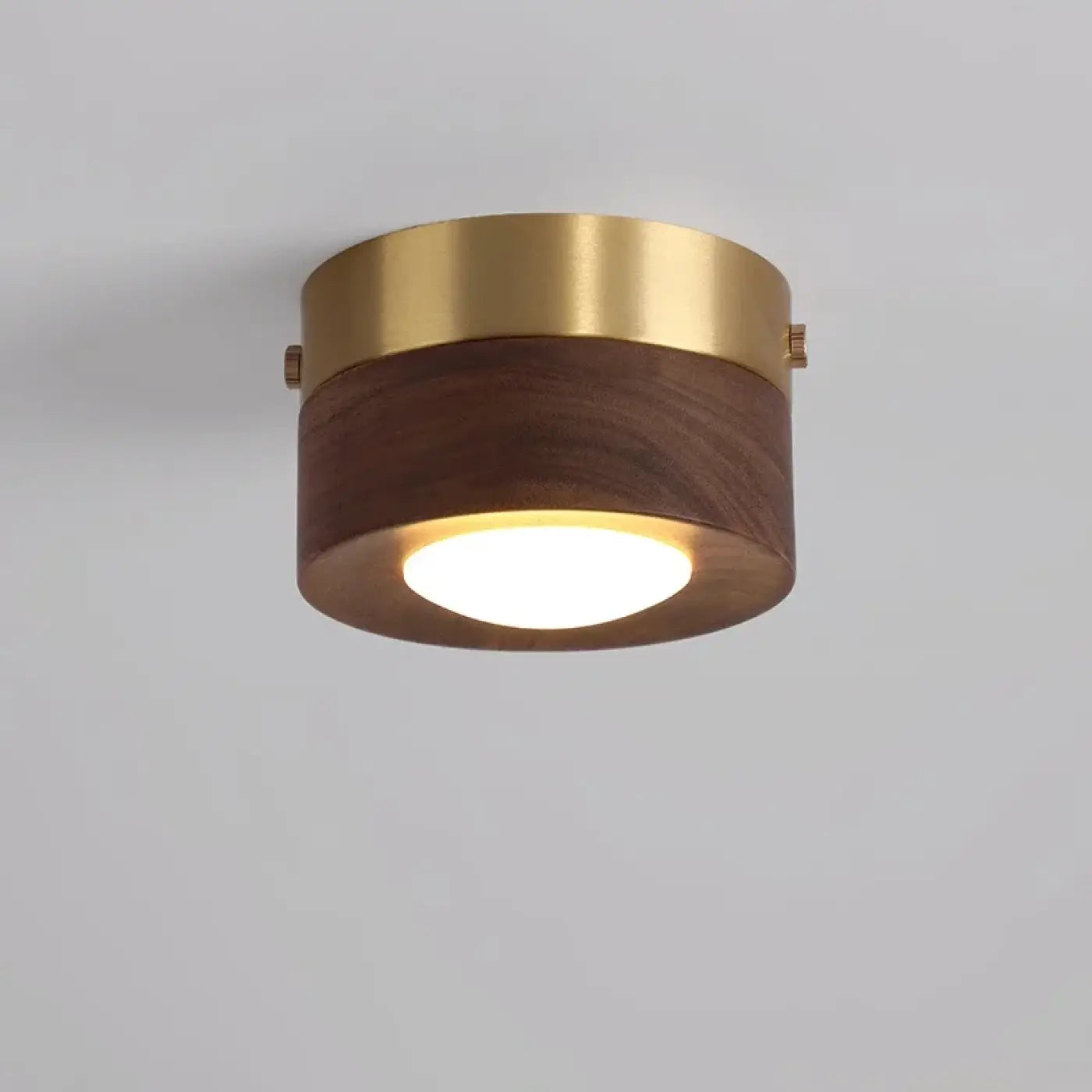 LED wood and acrylic Scandinavian ceiling light | FIHU