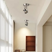 Adjustable spot silver metal ceiling light modern | NUKOR