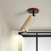 LED stone and wood modern spot ceiling light | VEMES