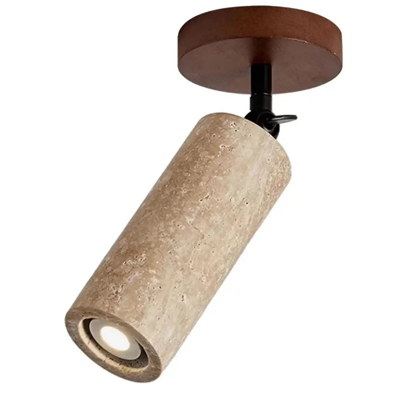 LED stone and wood modern spot ceiling light | VEMES