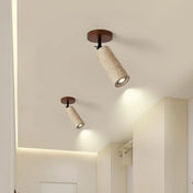 LED stone and wood modern spot ceiling light | VEMES