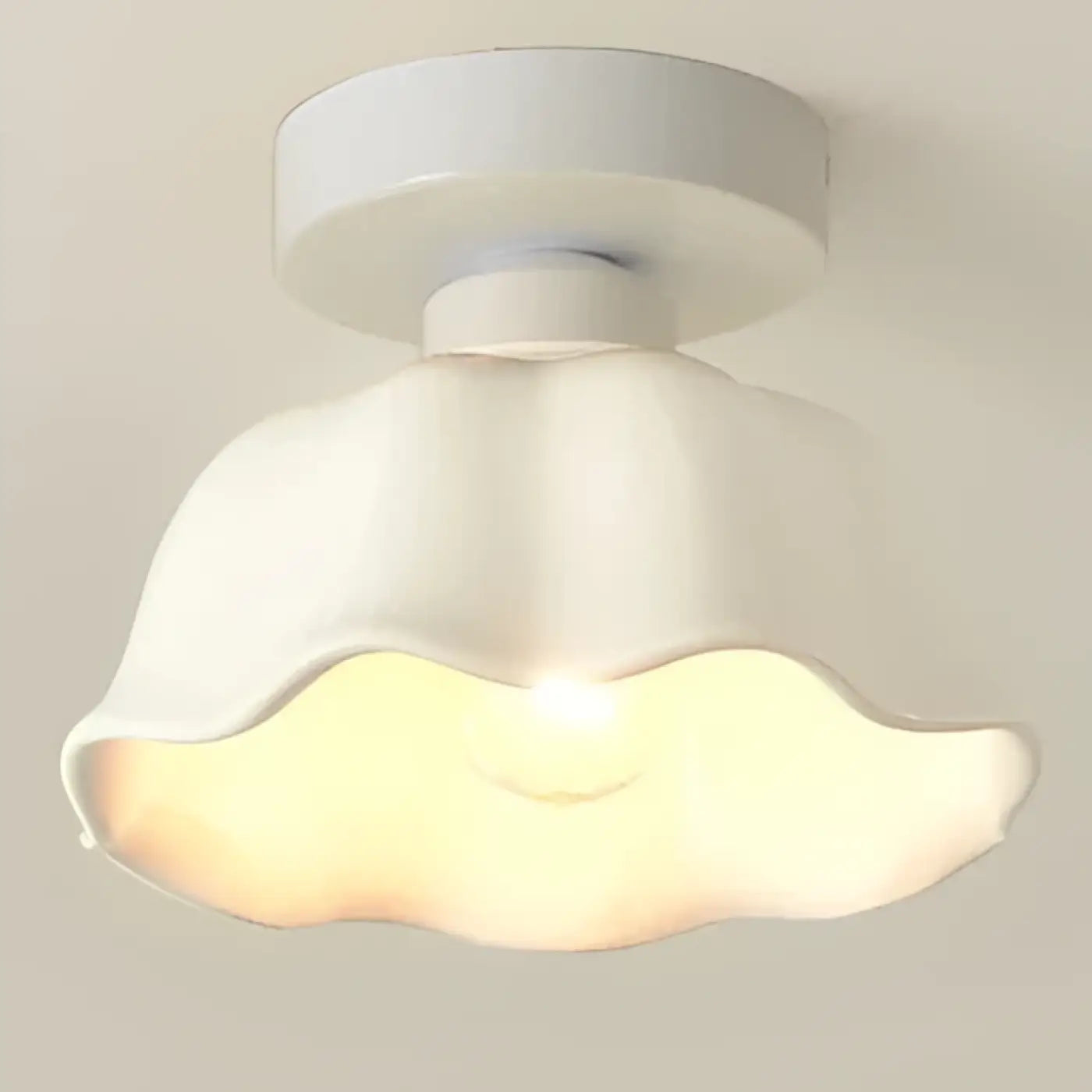 Gold ceramic vintage LED ceiling light | ZEZUBI