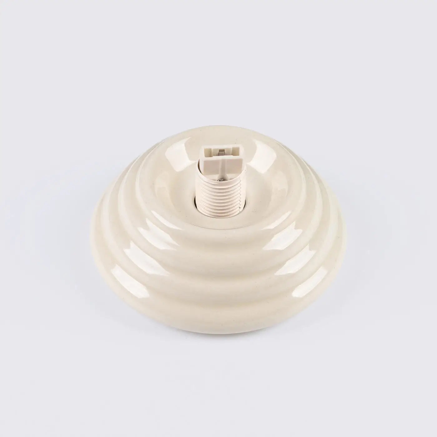 Minimalist beige ceramic IP44 ceiling light | GEGU