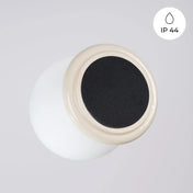 Minimalist beige ceramic IP44 ceiling light | GEGU