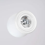 Modern white ceramic IP44 ceiling light | VONON