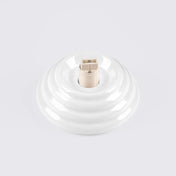 Modern white ceramic IP44 ceiling light | VONON
