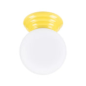 Modern yellow ceramic IP44 ceiling light | BAPIFU