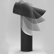 Lampe à poser design tube à LED