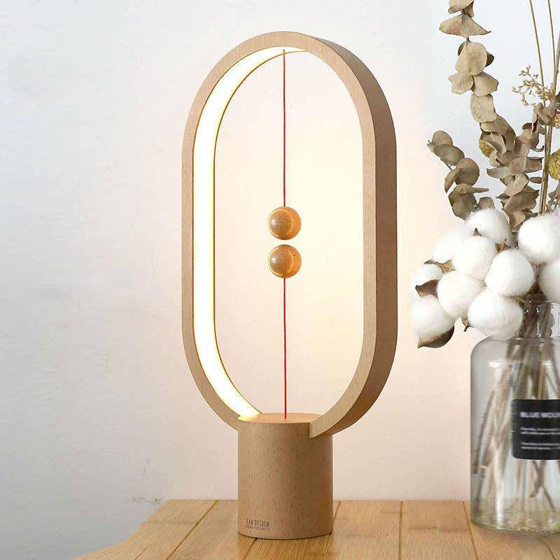 Lampe à poser LED design magnétique