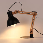 Lampe de bureau moderne en bois articulée Vaz