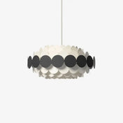 Modern black metal LED ceiling light design | MITO