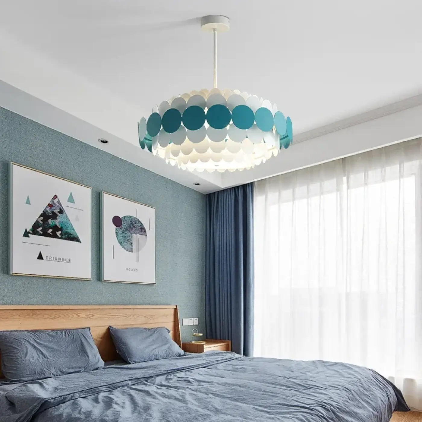 Modern black metal LED ceiling light design | MITO