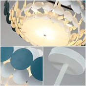Modern black metal LED ceiling light design | MITO