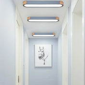LED wood and glass modern design ceiling light | NABOHO