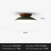 Modern metal LED ceiling light | GASEL