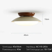 Modern metal LED ceiling light | GASEL