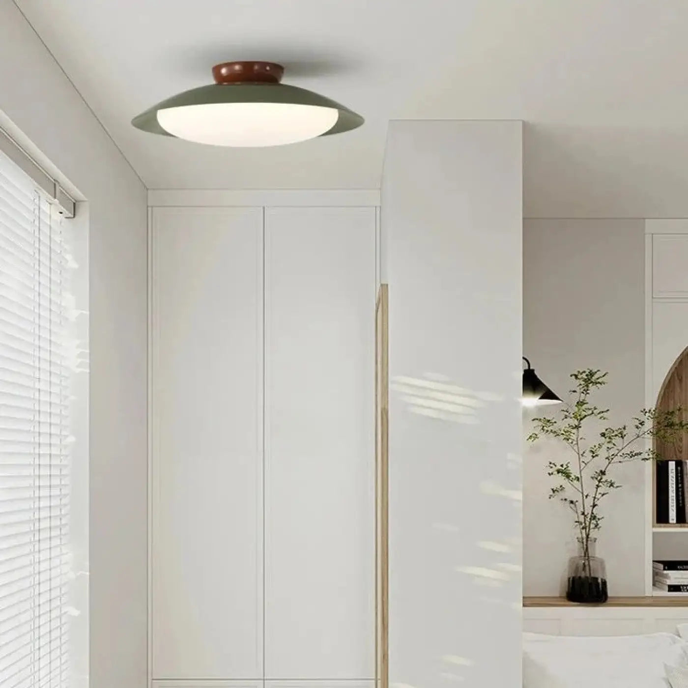 Modern metal LED ceiling light | GASEL
