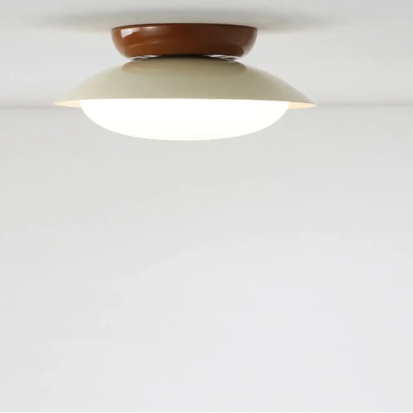 Modern metal LED ceiling light | GASEL